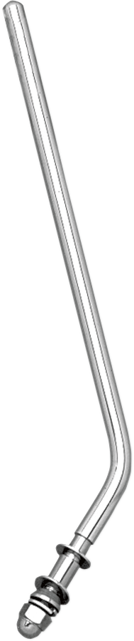 DRAG SPECIALTIES Mirror Stem - Replacement - Die-Cast Mirror - Long - Chrome 302106-BC412