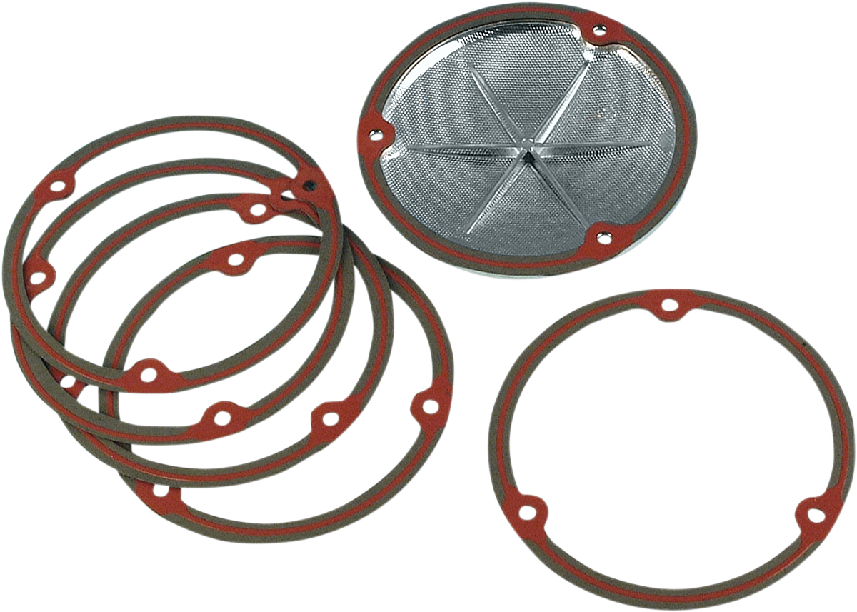 JAMES GASKET Derby Cover Gasket with Silicone - 0.062" - Big Twin JGI-25416-70-X