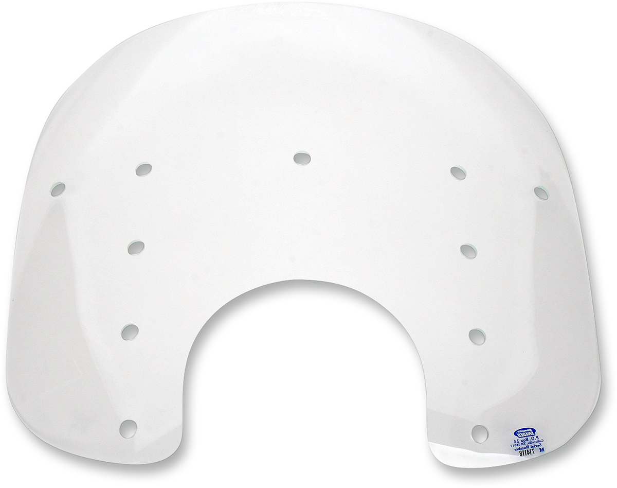 MEMPHIS SHADES Fats Windshield - 13" - Clear MEP3110