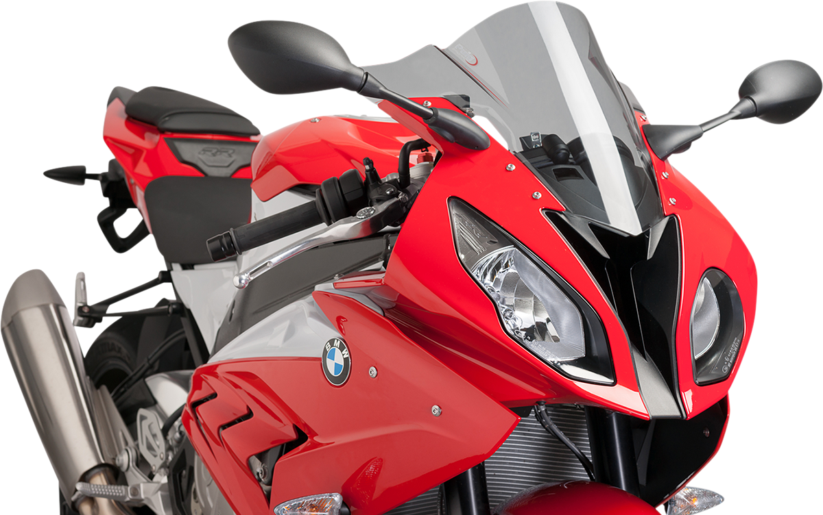 PUIG HI-TECH PARTS Race Windscreen - 14-1/4" - Smoke - S1000RR 7564H