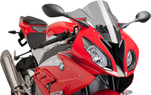 PUIG HI-TECH PARTS Race Windscreen - 14-1/4" - Smoke - S1000RR 7564H
