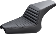 SADDLEMEN Step-Up Seat - Front Tuck-n-Roll - Black Y13-16-171