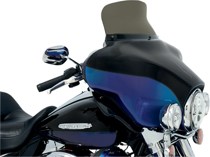 MEMPHIS SHADES Spoiler Windshield - 6-1/2" - Smoke - FLH MEP8581