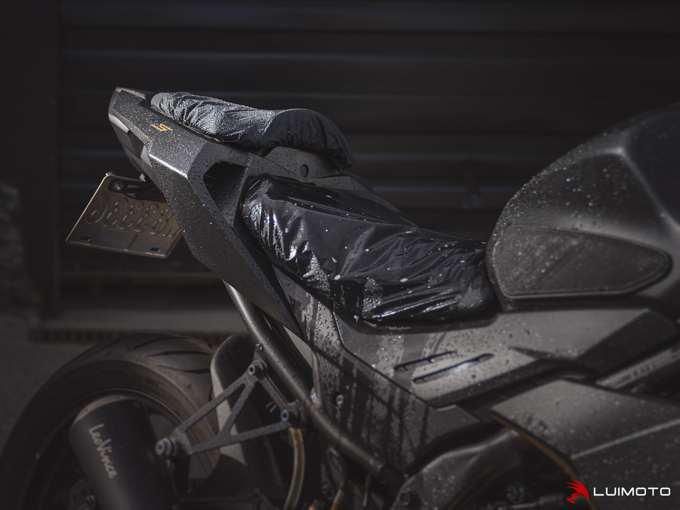 LUIMOTO Weather Protectors for Motorcycle Seats