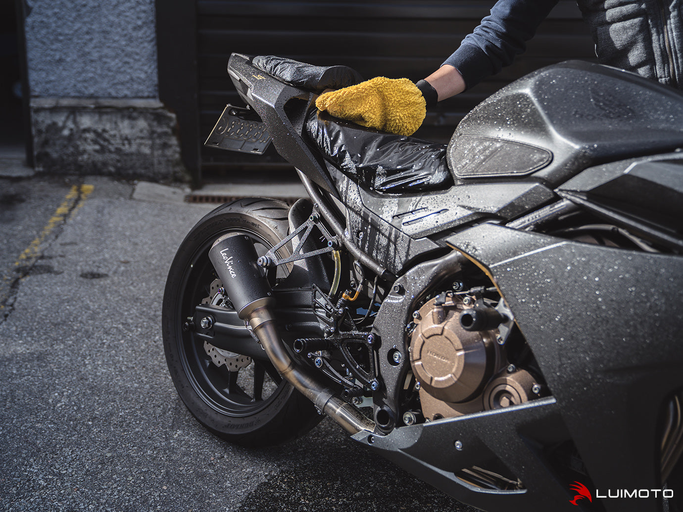 LUIMOTO Weather Protectors for Motorcycle Seats