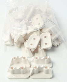 Super Lite Pro Series Double Backers 0.75" 48/Pk White