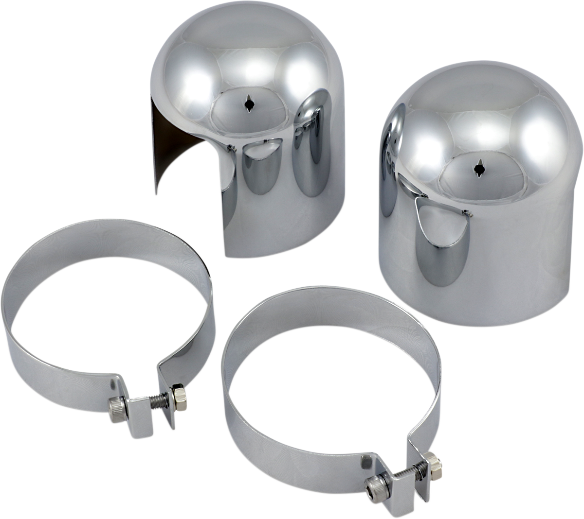 DRAG SPECIALTIES Shock Top Cap - Chrome - '58-'64 FL 13620