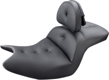 SADDLEMEN Seat - Roadsofa™ - With Backrest - Pillow Top - Black H18-07-181BR