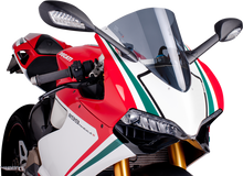 PUIG HI-TECH PARTS Race Windscreen - 15-3/4" - Smoke - Panigale 5990H