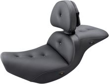 SADDLEMEN Pillow-Top Heated Roadsofa™ Seat - With Backrest - Indian I14-07-181BRHCT