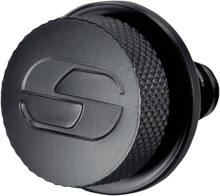 SADDLEMEN 1-1/4"-20 Seat Knob - Black 8909B