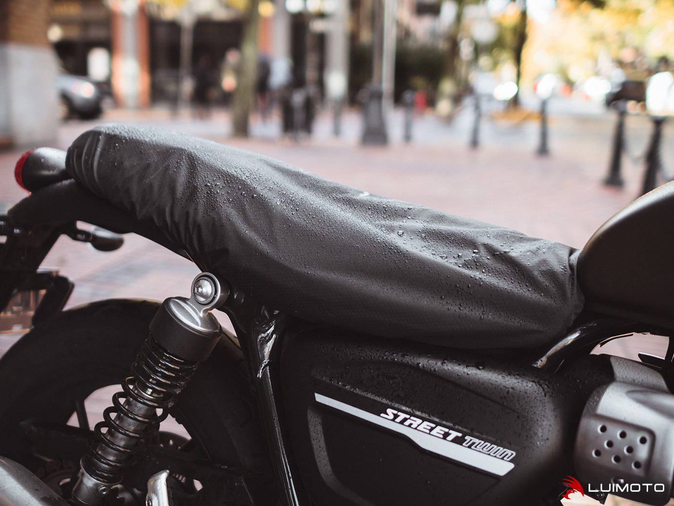 LUIMOTO Weather Protectors for Motorcycle Seats