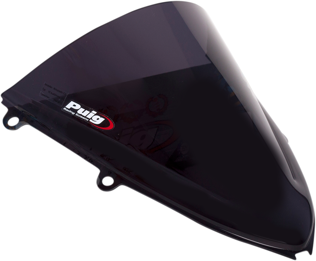 PUIG HI-TECH PARTS Race Windscreen - 11-1/2" - Dark Smoke - CBR1000RR 4623F
