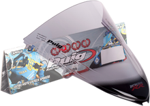 PUIG HI-TECH PARTS Race Windscreen - 11-1/2" - Smoke - CBR1000RR 4623H