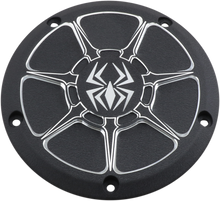 REKLUSE Derby Cover - Wrinkle Black - Touring/Trike RMS-0515006