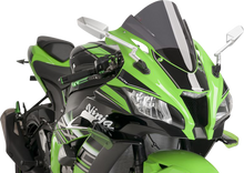 PUIG HI-TECH PARTS Race Windscreen - 14-1/4"Dark Smoke - ZX10R 8912F
