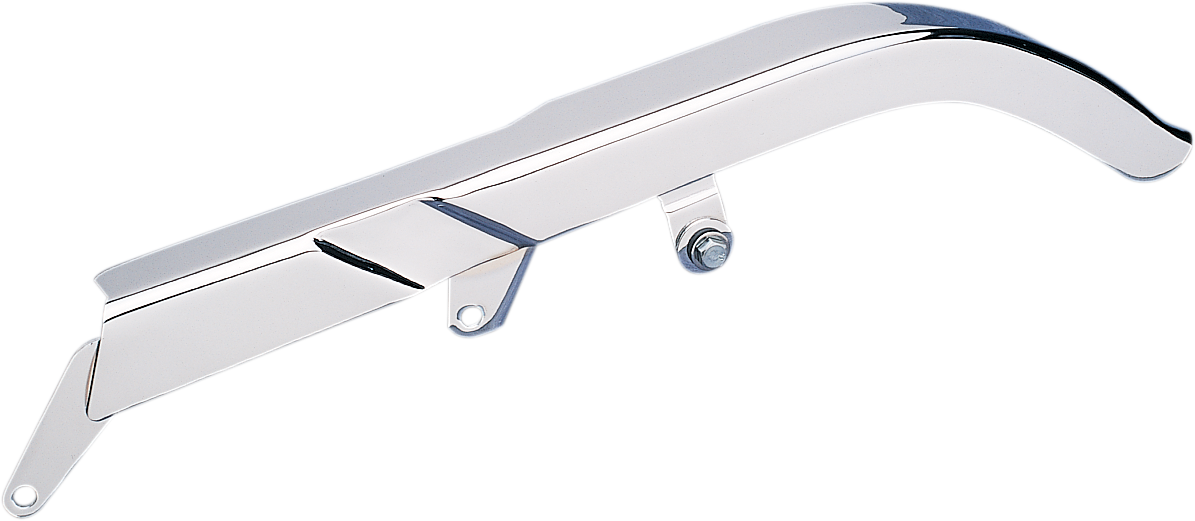 DRAG SPECIALTIES Upper Belt Guard - '93-'99 FXST/FLST L'88-'92 International FXST/FLST - Chrome 75832