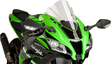 PUIG HI-TECH PARTS Race Windscreen - 14-1/4" - Clear - ZX10R 8912W