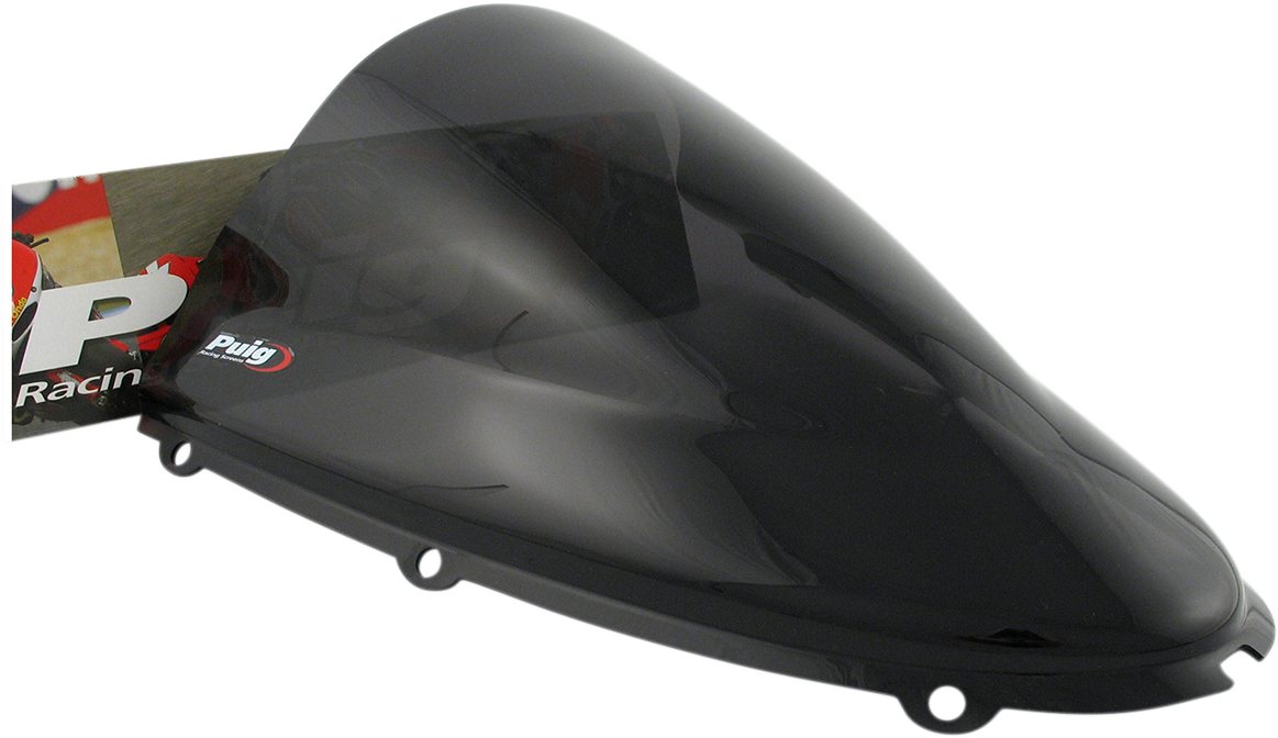 PUIG HI-TECH PARTS Race Windscreen - 17-3/8" - Dark Smoke - ZX14 4057F