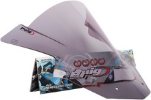 PUIG HI-TECH PARTS Race Windscreen - 16-1/8" - Smoke - ZX10R 5603H