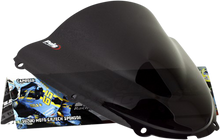 PUIG HI-TECH PARTS Race Windscreen - 15-3/4" - Dark Smoke - Ninja 4053F