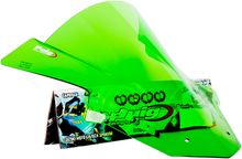 PUIG HI-TECH PARTS Race Windscreen - 16-1/8" - Green - ZX10R 5603V