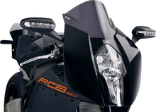 PUIG HI-TECH PARTS Race Windscreen - 14-1/2" - Dark Smoke - RC8 4944F