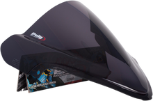 PUIG HI-TECH PARTS Race Windscreen - 15-3/8" - Dark Smoke - Hayabusa 4826F