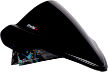 PUIG HI-TECH PARTS Race Windscreen - 15-3/8" - Black - Hayabusa 4826N