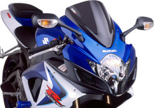 PUIG HI-TECH PARTS Race Windscreen - 14" - Dark Smoke - Suzuki 4055F