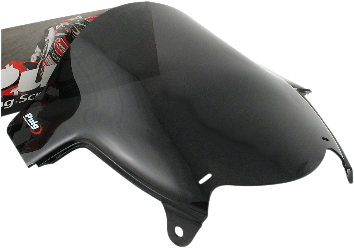 PUIG HI-TECH PARTS Race Windscreen - 13-3/8" - Dark Smoke - GSX650F 4665F