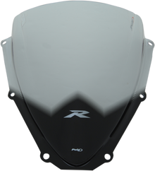 PUIG HI-TECH PARTS Race Windscreen - 14" - Smoke - GSXR 4055H