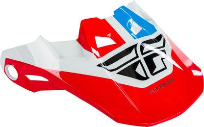 Formula Visor Red/White/Blue Xl 2x