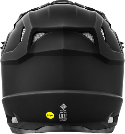 Mx 96 Solid Helmets Matte Black Sm