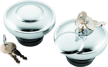 Bikers Choice L96-20 Chrome Lockable Gas Cap Vented