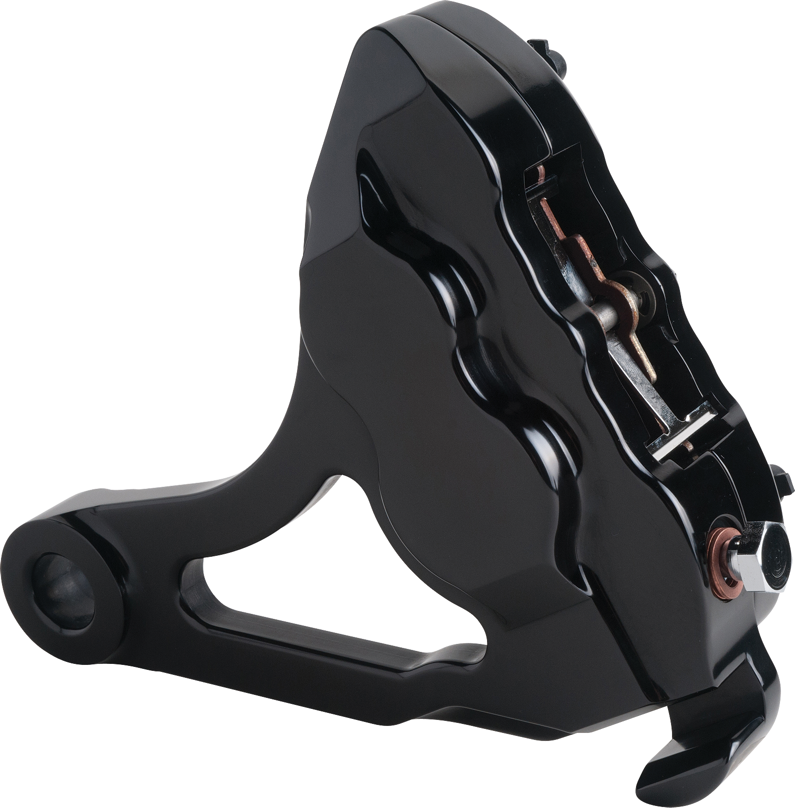 4 Pist Rear Caliper Assm Black St 08 17