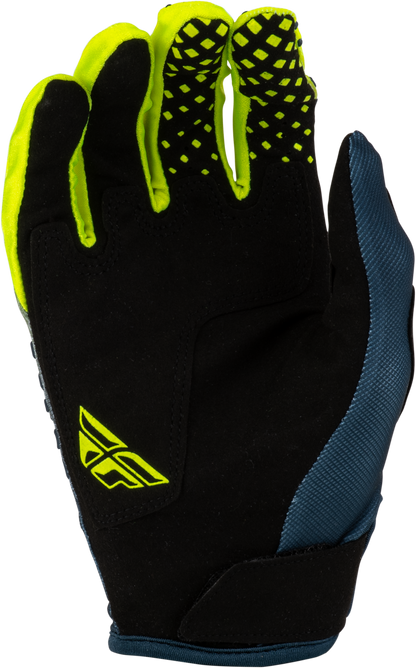 Kinetic Fade Gloves Navy/Hi Vis/White Xs
