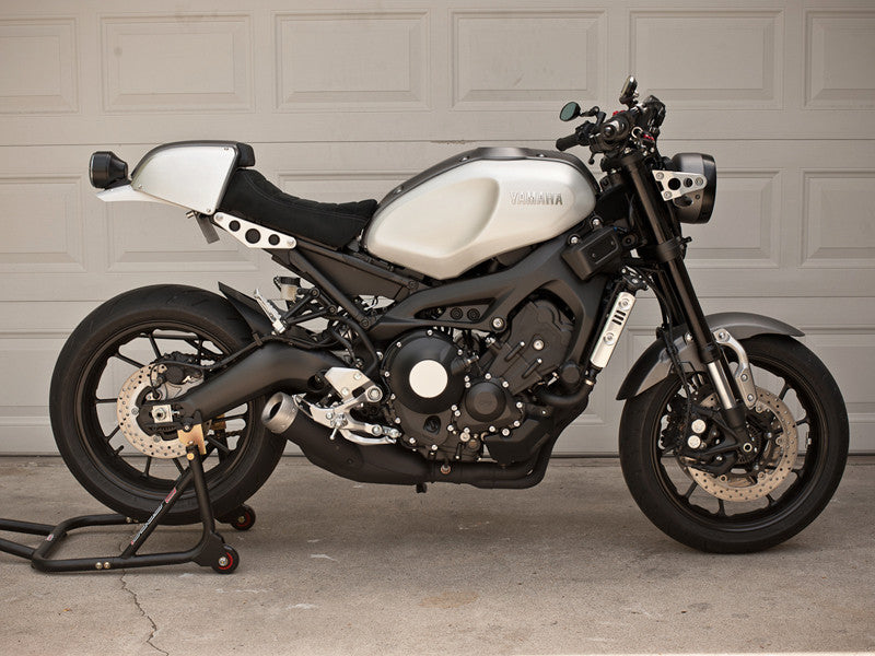 WOODCRAFT Yamaha FZ-09 (MT09) (14-17) / XSR900 (16-21) Clipon Riser Adapter Plate Kit W/ Bars