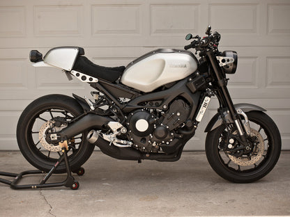 WOODCRAFT Yamaha FZ-09 (MT09) (14-17) / XSR900 (16-21) Clipon Riser Adapter Plate Kit W/ Bars