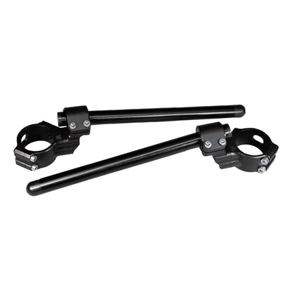 Woodcraft 35MM Rise Side Mount Adjustable Clip-ons for 2009+ Kawasaki ZX-6R / 636