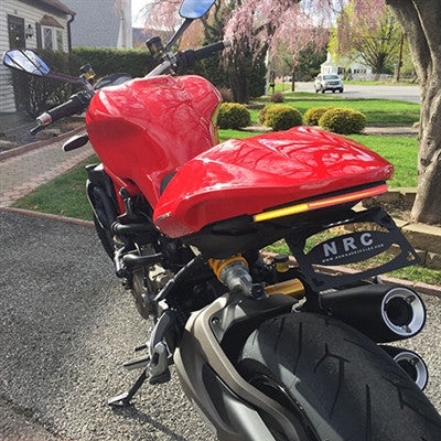 New Rage Cycles (NRC) Ducati Monster 1200/821 'Stealth' Fender Eliminator Kit