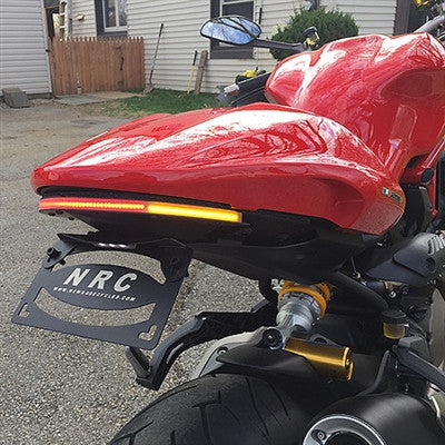 New Rage Cycles (NRC) Ducati Monster 1200/821 'Stealth' Fender Eliminator Kit