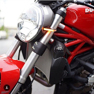 New Rage Cycles (NRC) Ducati Late Model Monster Front Turn Signals