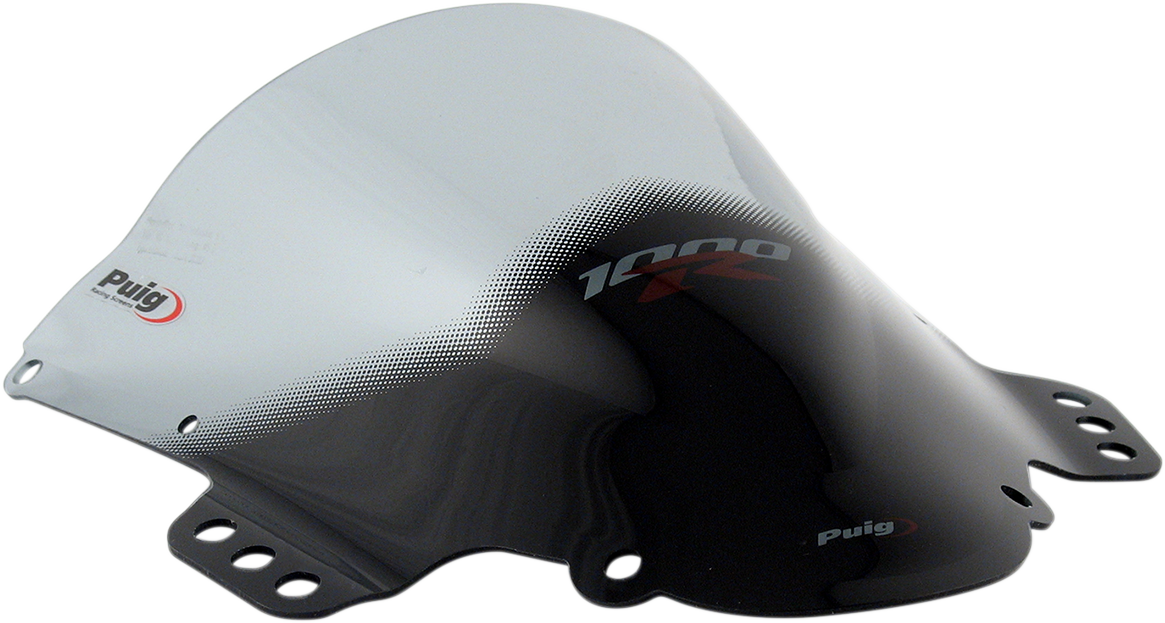 PUIG HI-TECH PARTS Race Windscreen - 12-1/4" - Smoke - GSX-R 1000 2072H