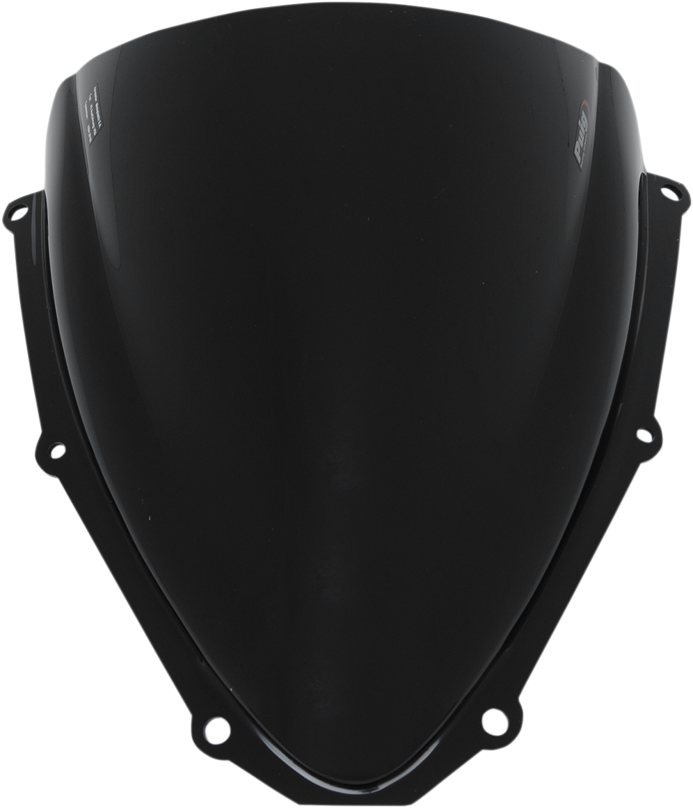 PUIG HI-TECH PARTS Race Windscreen - 14" - Black - GSXR6/7 4055N