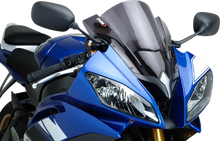 PUIG HI-TECH PARTS Race Windscreen - 13-3/4" - Dark Smoke - YZF-R6 4635F