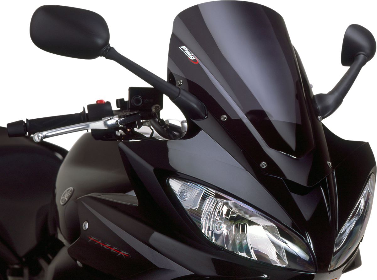 PUIG HI-TECH PARTS Race Windscreen - 16-1/8" - Dark Smoke - FZ1 4061F