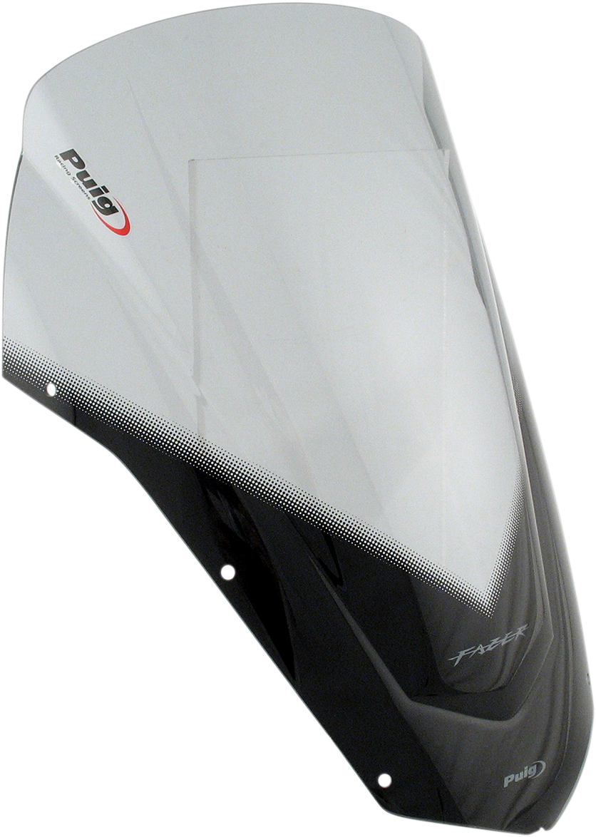 PUIG HI-TECH PARTS Race Windscreen - 16-1/2" - Smoke - FZ6 4366H