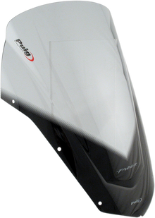 PUIG HI-TECH PARTS Race Windscreen - 16-1/2" - Smoke - FZ6 4366H