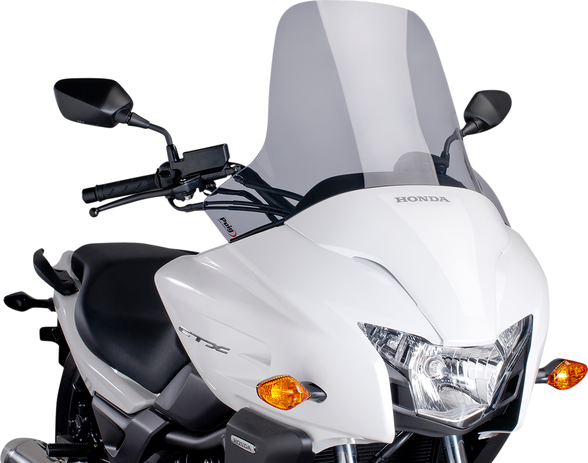 PUIG HI-TECH PARTS Touring Windscreen - 20" - Light Smoke - CTX700 7227H